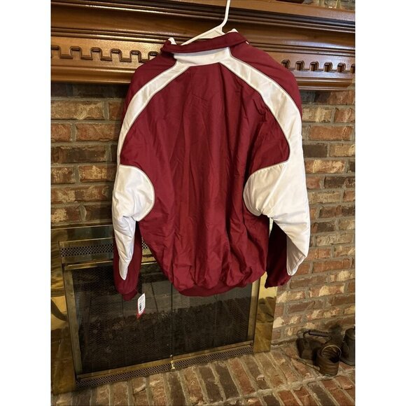 Majestic Men’s Indiana Hoosiers Bomber Jacket Size Medium NWT Heavy Jacket - Picture 3 of 10
